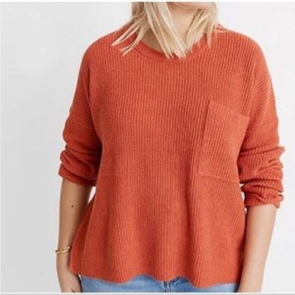 Madewell Thompson Pocket Pullover Sweater - Picture 2 of 11